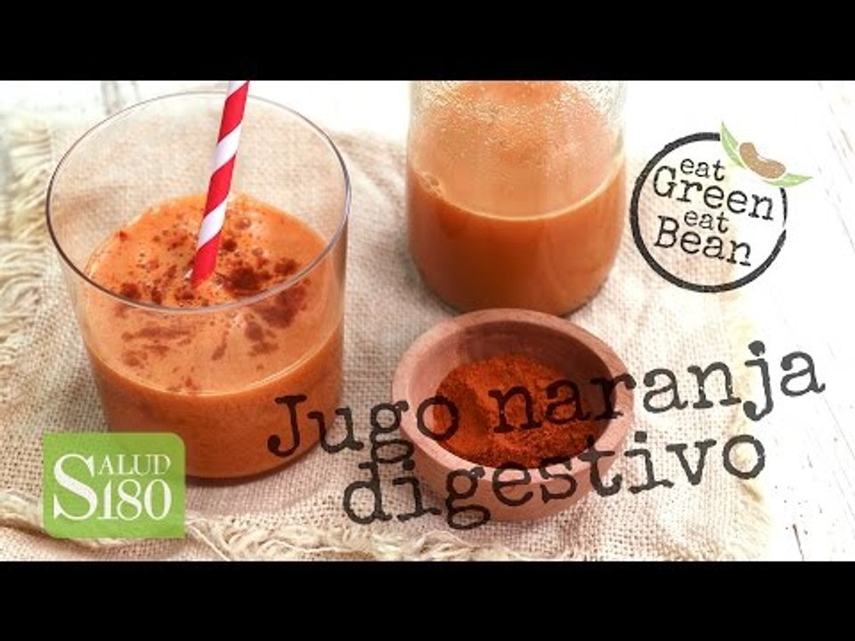 Jugo naranja digestivo | Eat Green Eat Bean