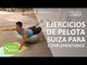 Ejercicios de pelota suiza para complementar tu entrenamiento | Personal Trainer México