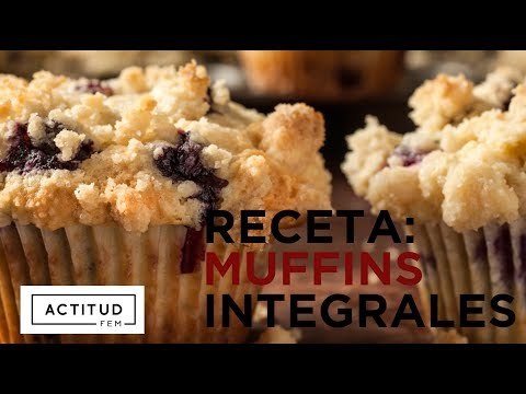 Prepara deliciosos muffins integrales | ActitudFEM