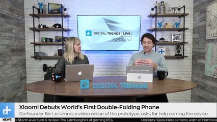 Xiaomi Debuts First Folding Phone