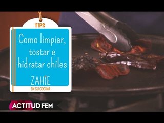 ¡WOW! Esta es la manera correcta de hidratar los chiles secos ¿Sabías?l | ActitudFEM