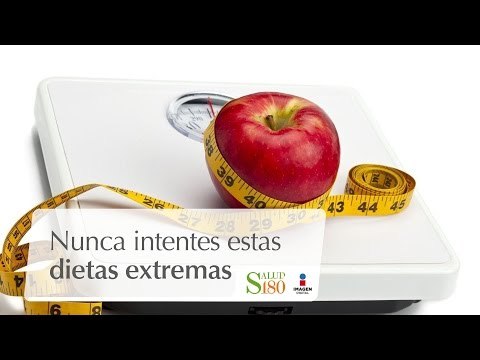 Nunca intentes estas dietas extremas | Cortos por Salud180