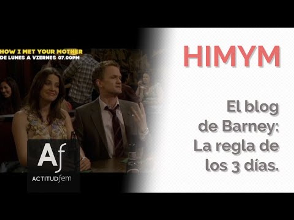 El blog de Barney: La regla de los 3 días.