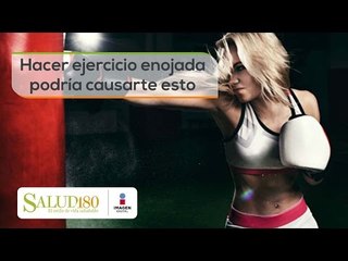 Hacer ejercicio enojada podría causarte esto | Salud180
