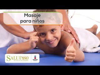 Masaje para niños | Salud180