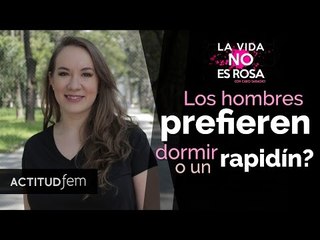 ¿Los hombres prefieren un rapidín o dormir más? | ActitudFEM