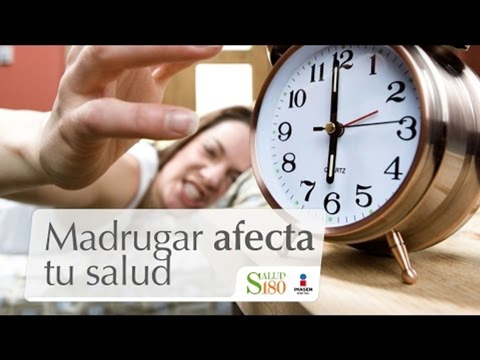 Madrugar afecta tu salud | Cortos por Salud180