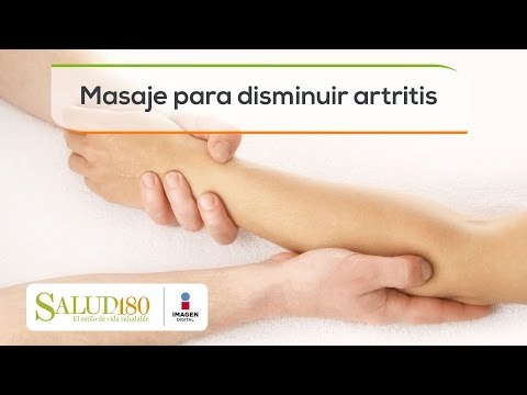 Masajes básicos contra la artritis | Salud180