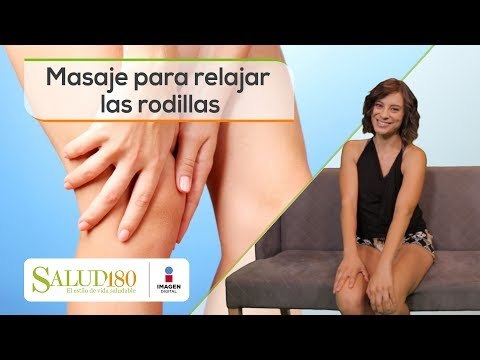 Masaje para relajar las rodillas | Relájate | Salud180