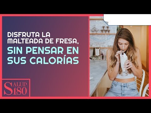 Disfruta una deliciosa malteada sin pensar en las calorías | Salud180