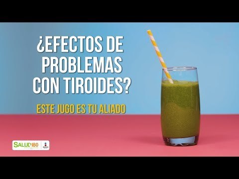 ¿Problemas de tiroides? prueba este jugo | Salud180