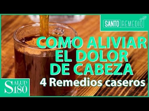4 Remedios para aliviar el dolor de cabeza sin pastillas | Salud180