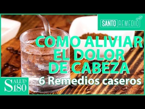 Remedios para aliviar el dolor de cabeza | Salud180
