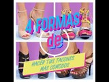 4 formas de hacer tus tacones mas cómodos | Soy Actitud