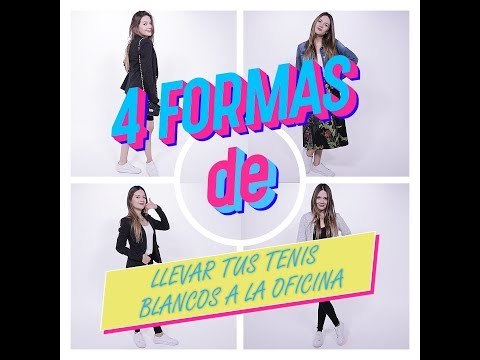 4 formas de usar tus tenis blancos | ActitudFem