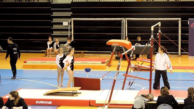 Compétition du 20/01 BARRES ASYMETRIQUE Alizée
