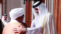 البشير يطلع أمير قطر على مستجدات الأحداث بالسودان