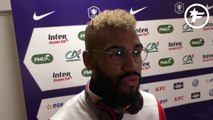 La réaction d'Eric-Maxim Choupo-Moting