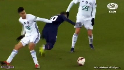 PSG-Strasbourg : Neymar Lambretta and destroy Players