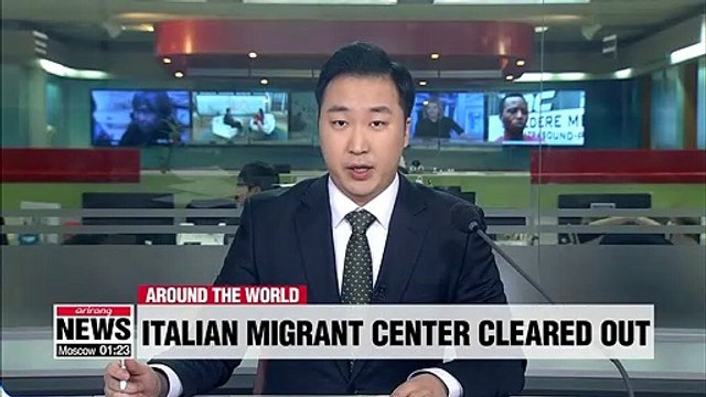 Italian government under fire for evicting migrants from reception center near Rome