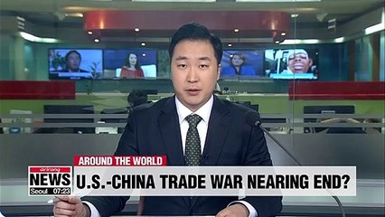 White House "confident" U.S.-China trade deal will happen by March 1 deadline