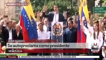 Juan Guaidó se declara presidente 'encargado' de Venezuela