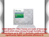 FilterBuy 14x30x1 MERV 13 Pleated AC Furnace Air Filter Pack of 2 Filters 14x30x1