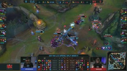 CLG vs NV - Week 9 Day 3 Match Highlights (Spring 2017)