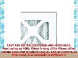 AIRx Filters Dust 165x215x1 Air Filter MERV 8 AC Furnace Pleated Air Filter Replacement
