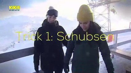 KiKA LIVE - Jess snowboardet mit Leilani Ettel - Check: Regular oder Goofy | Mehr auf KiKA.de
