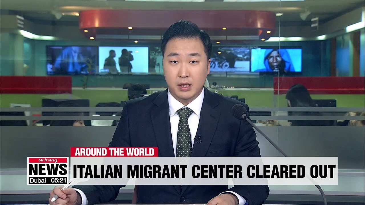 Italian government under fire for evicting migrants from reception center near Rome