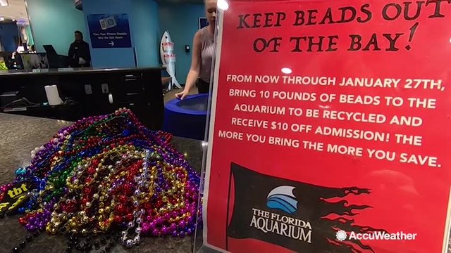 Florida Aquarium offers discount tickets for recycling beads