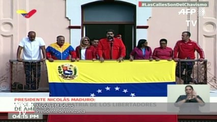 Maduro rompe relaciones diplomáticas de Venezuela con EEUU