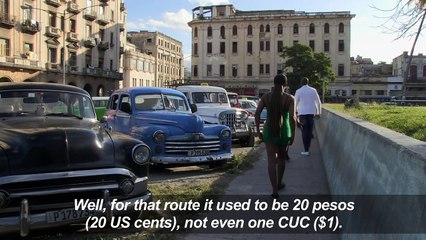 Cuba: public transport worsens after shared taxis reform