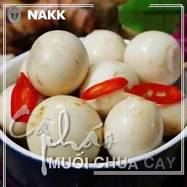 Cách làm CÀ PHÁO MUỐI CHUA CAY giòn ngon - Nauankhongkho.vn