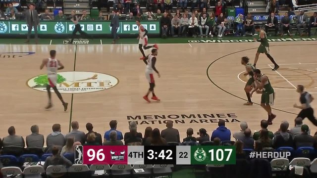 Bonzie Colson (19 points) Highlights vs. Windy City Bulls