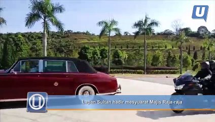 Lapan Sultan hadir mesyuarat Majis Raja-raja