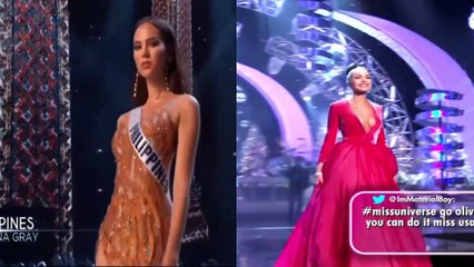 Miss Universe 2018 Catriona Gray vs. Miss Universe 2012 Olivia Culpo