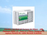 FilterBuy 16x25x5 AC Furnace Air Filters Compatible with Maytag  AFB Platinum MERV 13