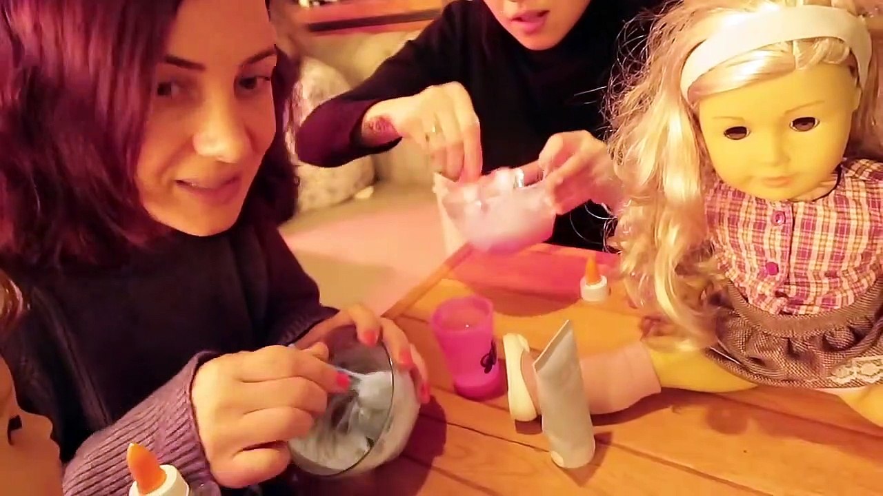 Kuaförü AVM'de Trolledim! Slime ve Sürpriz Oyuncak Challenge Meydan Okuma Elmers Bidünya Oyuncak