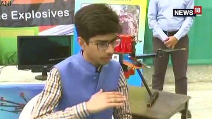 16 Year Old Boy From Ahmedabad Develops Dron Which Can Destroy Landmines Without Human Risk
