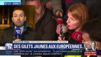 Sébastien Chenu (RN) souhaite bonne chance à la liste "gilets jaunes" mais se méfie des manipulations