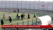 Hatay'daki Amatör Maçta Futbolcu Hakeme Saldırdı