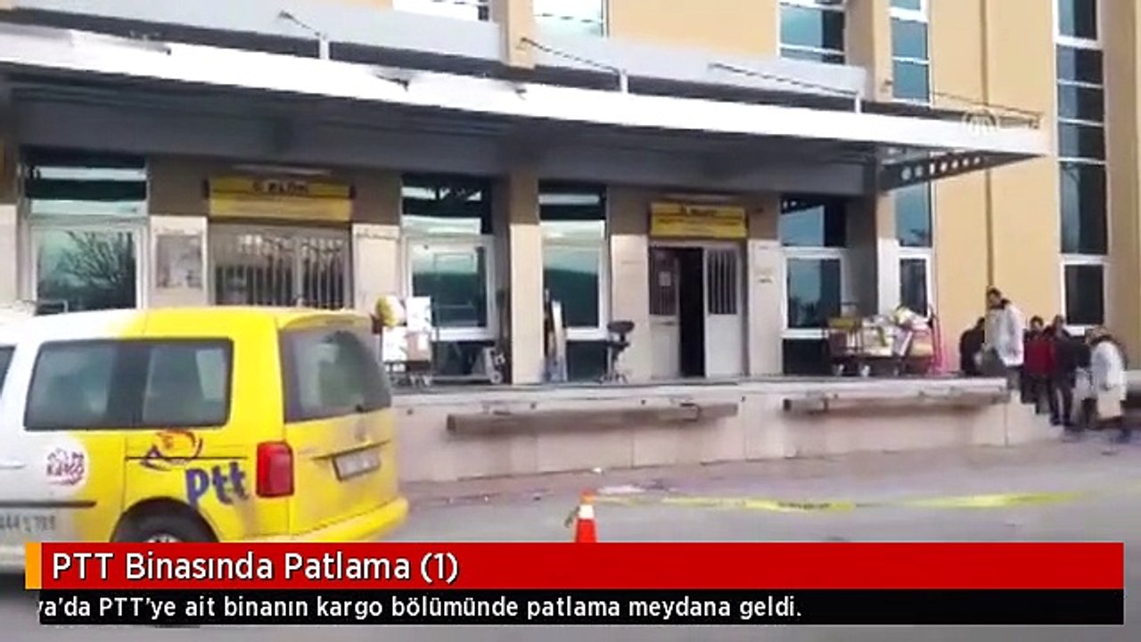 PTT Binasında Patlama (1)