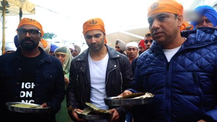 Varun Dhawan, team 'ABCD 3', visit Golden Temple in Amritsar before shoot