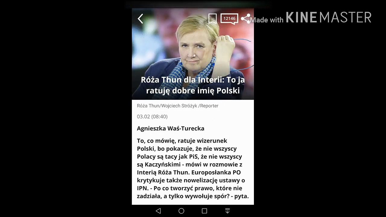 Róża Thun i lawinowy wzrost poparcia