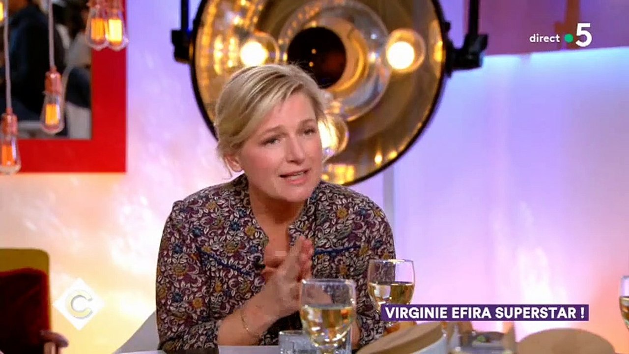 Virginie Efira raconte dans "C à vous" pourquoi elle a voulu acquérir la nationalité française - Regardez