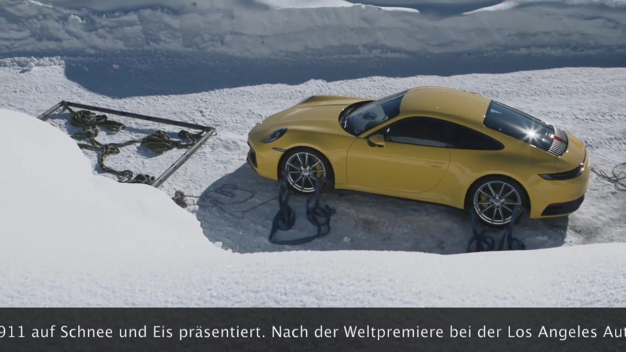 Der Neue Porsche 911 - Großer Auftritt für den neuen Elfer in den Alpen