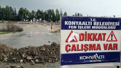 Kuvvetli yağış ve fırtına - ANTALYA