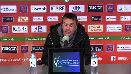 Vidéo - le point presse du coach H. Della Maggiore avant le départ pour Grenoble